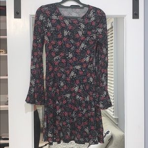 FRENCH CONNECTION MIDNIGHT FLORAL DRESS